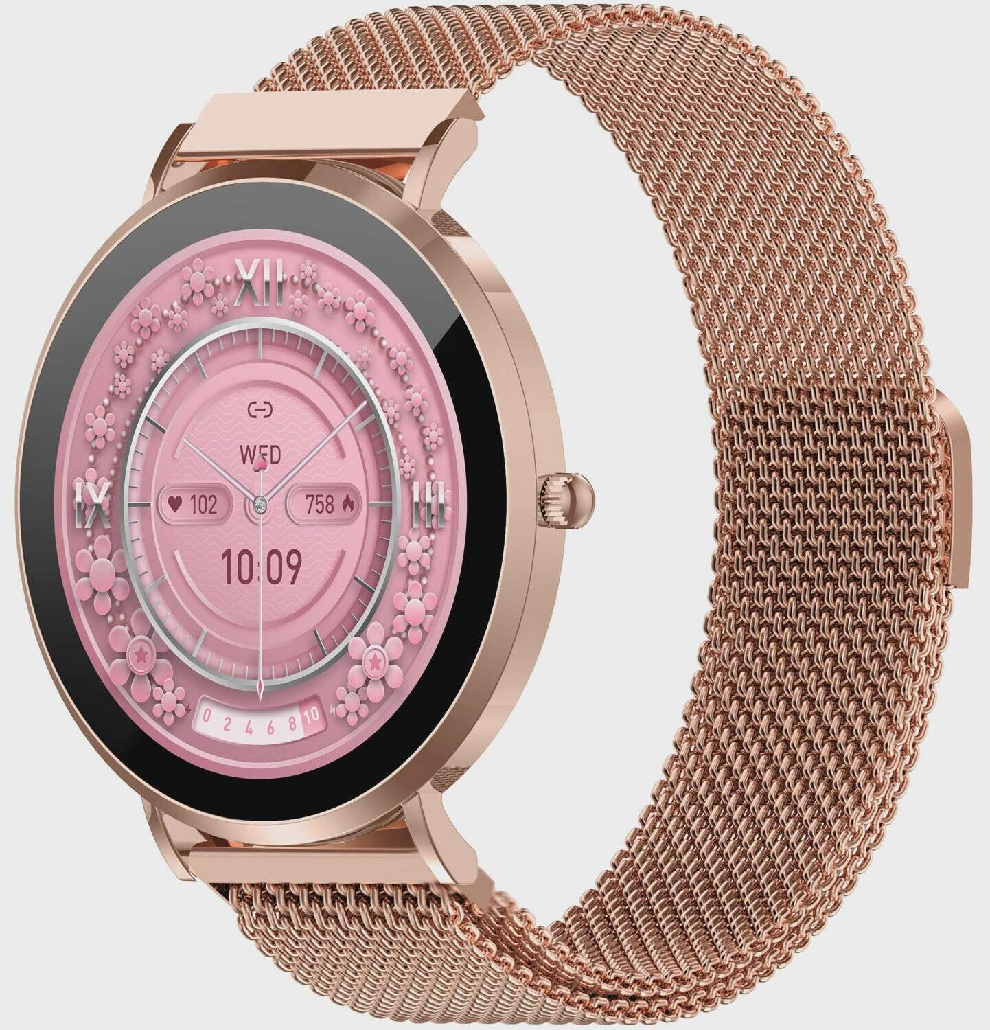 Denver SMARTWATCH AMOLED Display, Call, IP68 Ladies Design SWC-394RG Rose Gold
