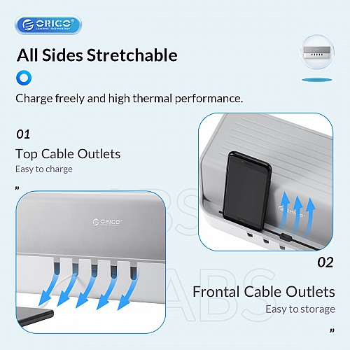 Orico Cable Organizer Management Box with Tablet Stand CMB-X18