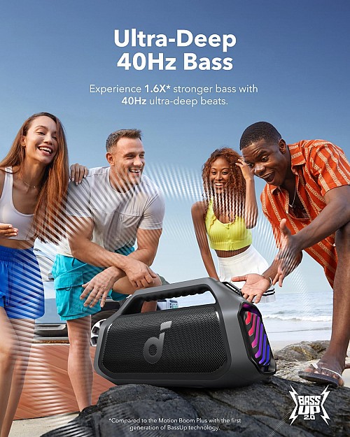 Anker Soundcore Speaker 140W BT IPX7 Boom 2 Plus Black