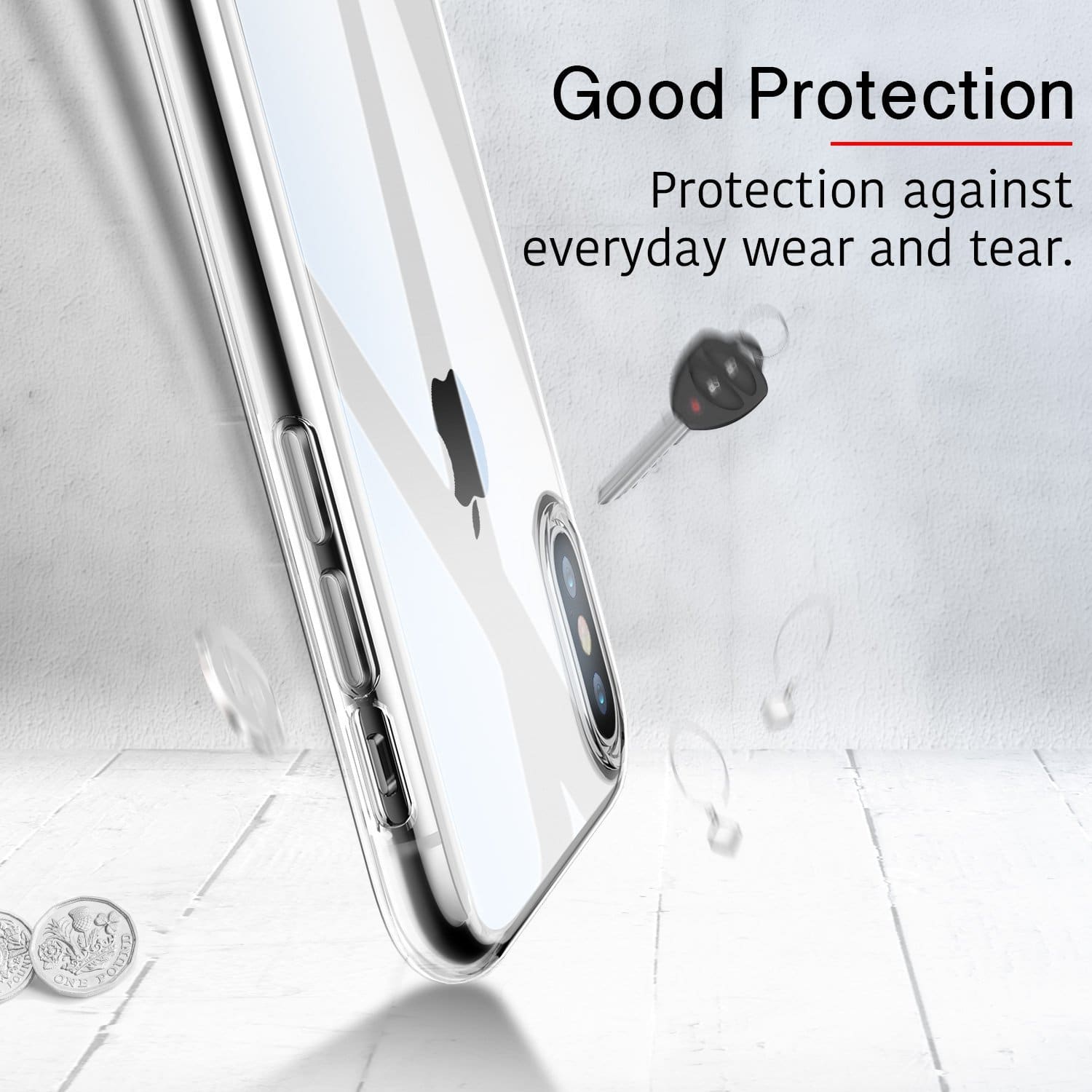 ESR Essential Zero Clear Case for Iphone XS/X