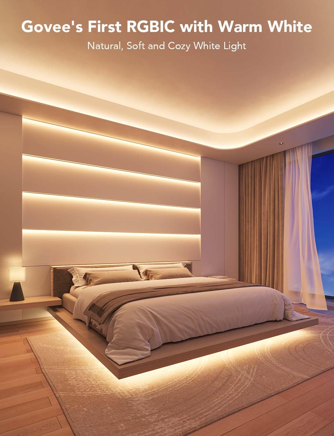 Govee RGBIC Basic Wi-Fi + Bluetooth LED Strip 5m H618A