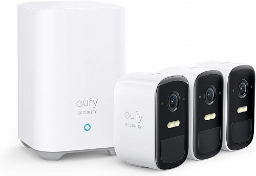 Anker Eufy Security Camera Kit Eufycam2C 3+1 & Home Base