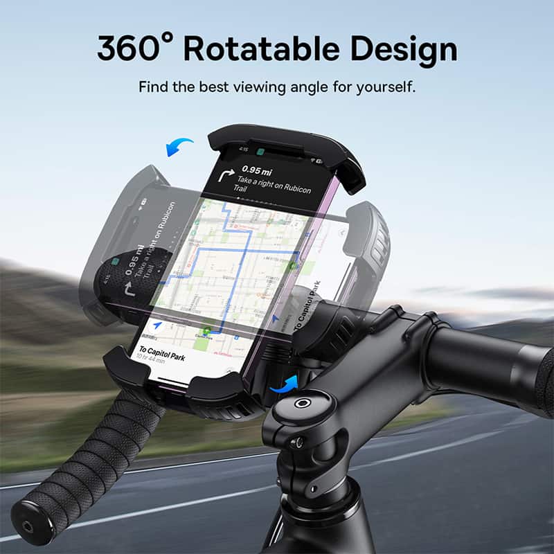 Baseus VA Motorcycle/Bicycle/Scooter Phone Holder QUICKGO