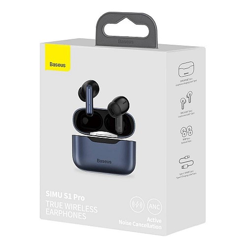 Baseus NGS1P-0A SIMU S1 Pro True Wireless Earphones Tarnish