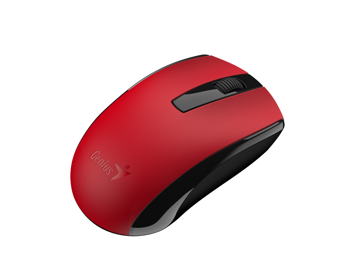 Genius Mouse Wireless Rechargeable ECO-8100 Red