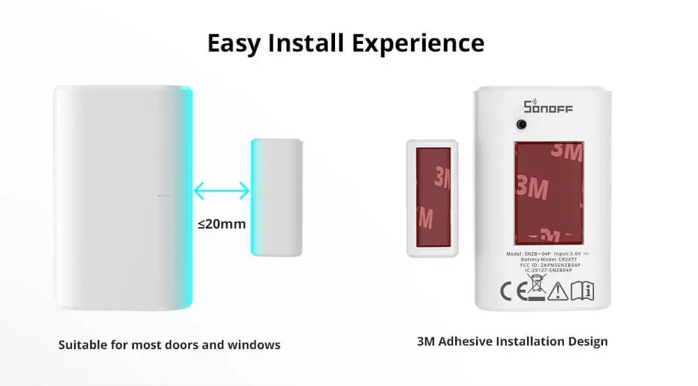 Sonoff ZigBee Door/Window Sensor SNZB-04P