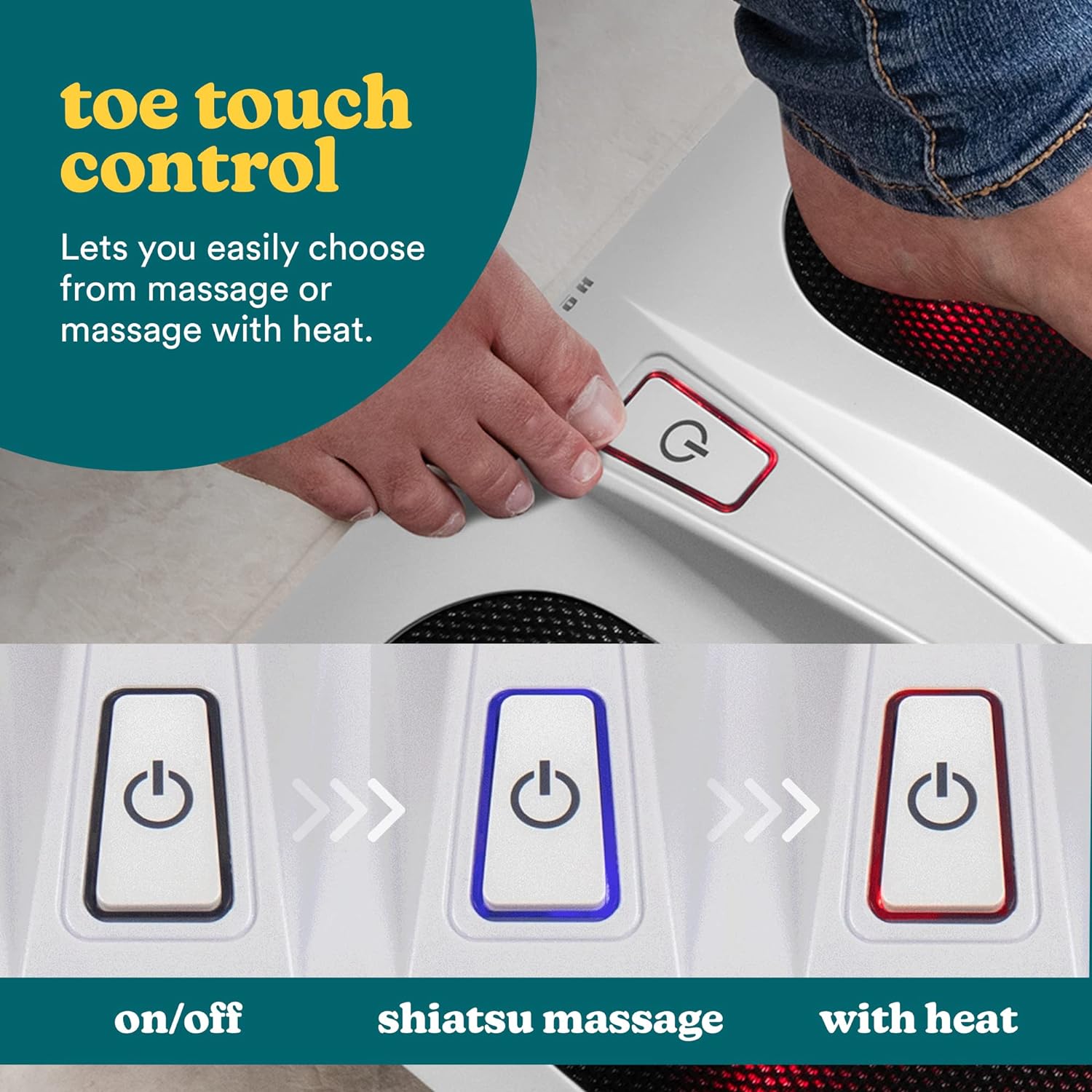 Homedics Massage Foot Deluxe Shiatsu FM-TS9
