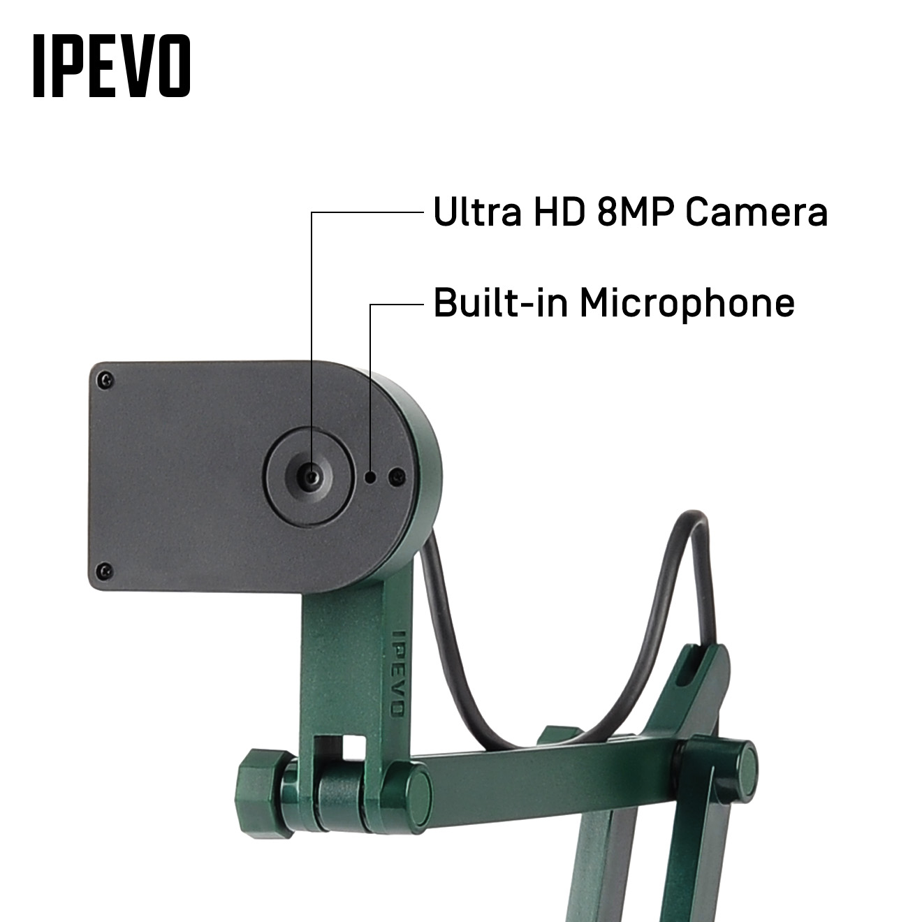 IPEVO V4K Ultra HD 8MP USB Document Camera Visualiser