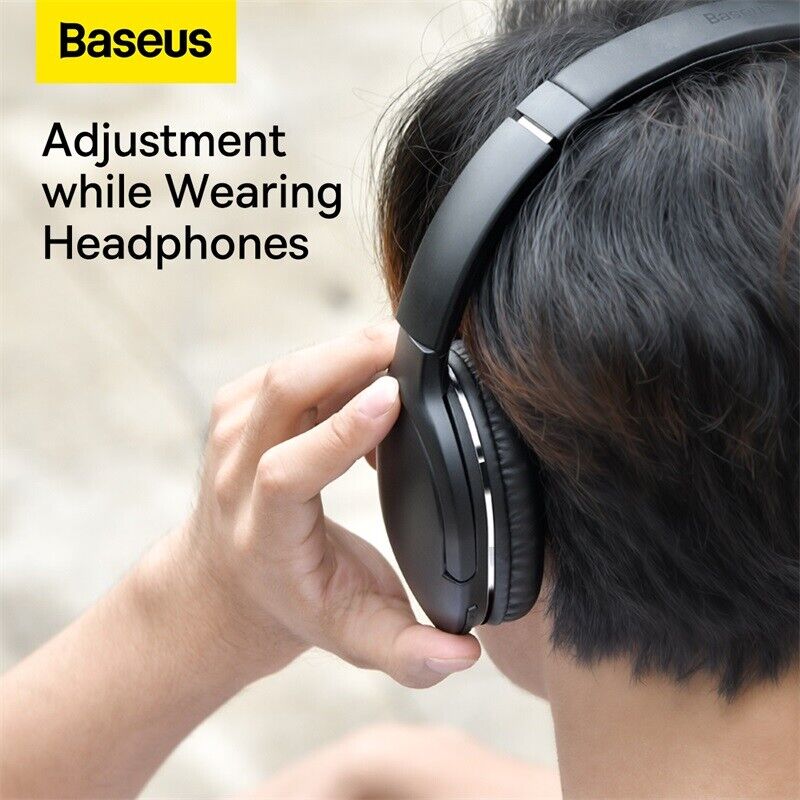 Baseus Encok Wireless Headphone D02 Pro Black