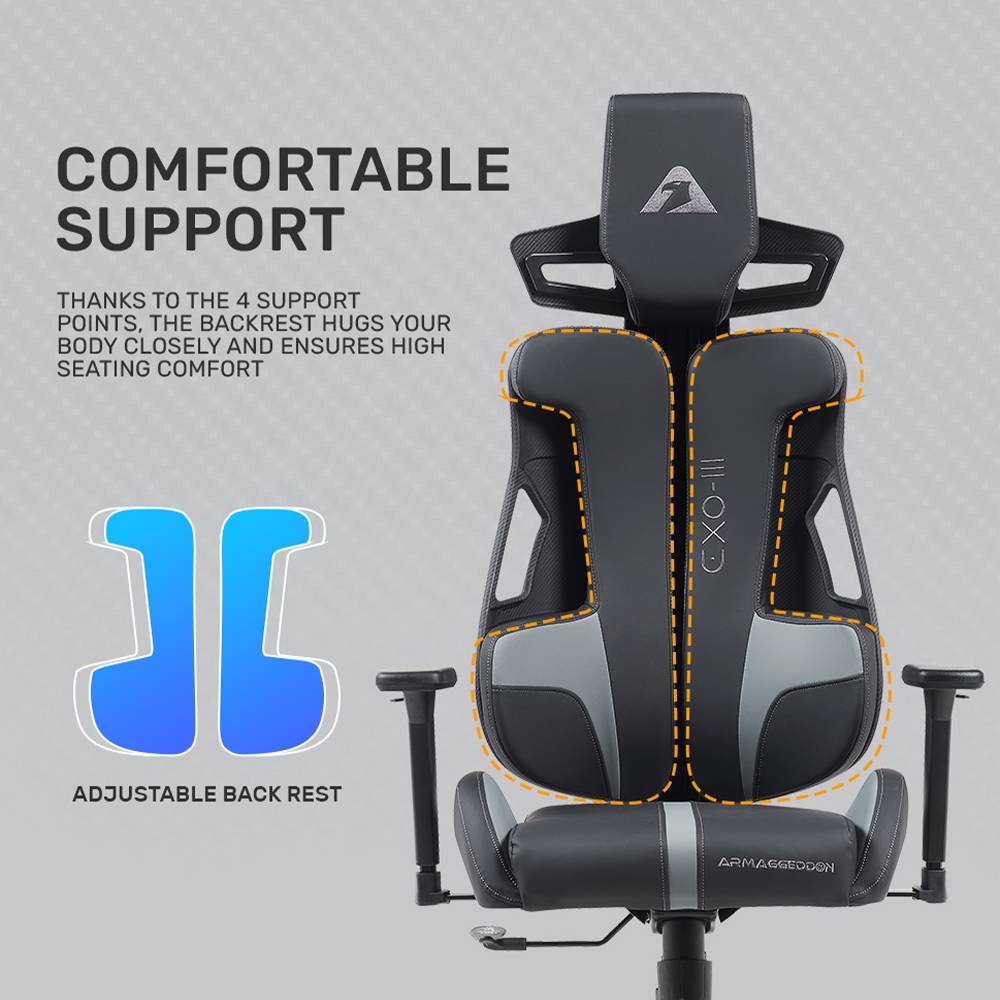 Armaggeddon Gaming Chair PU Leather EXO-III Gravity