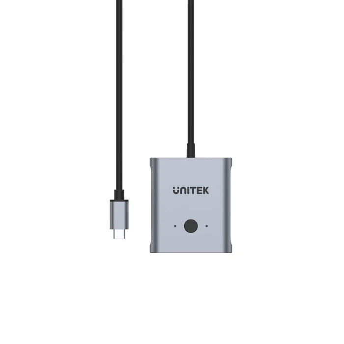 Unitek D1078A 4K USB-C Splitter 1in-2out or Switch 2in-1out Supports 100W PD
