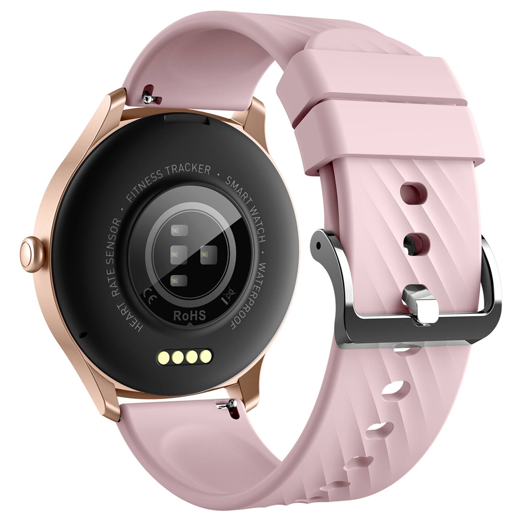 Denver Smartwatch with Call Function, Blood Pressure, SWC-387RO Rose