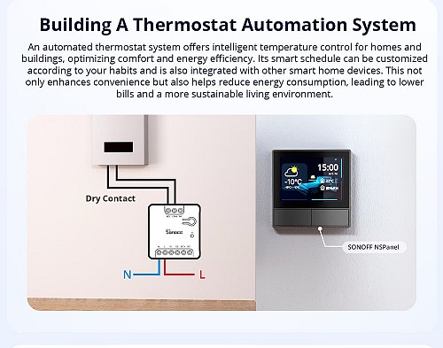 Sonoff WiFi Smart Switch MINI-D Dry Contact