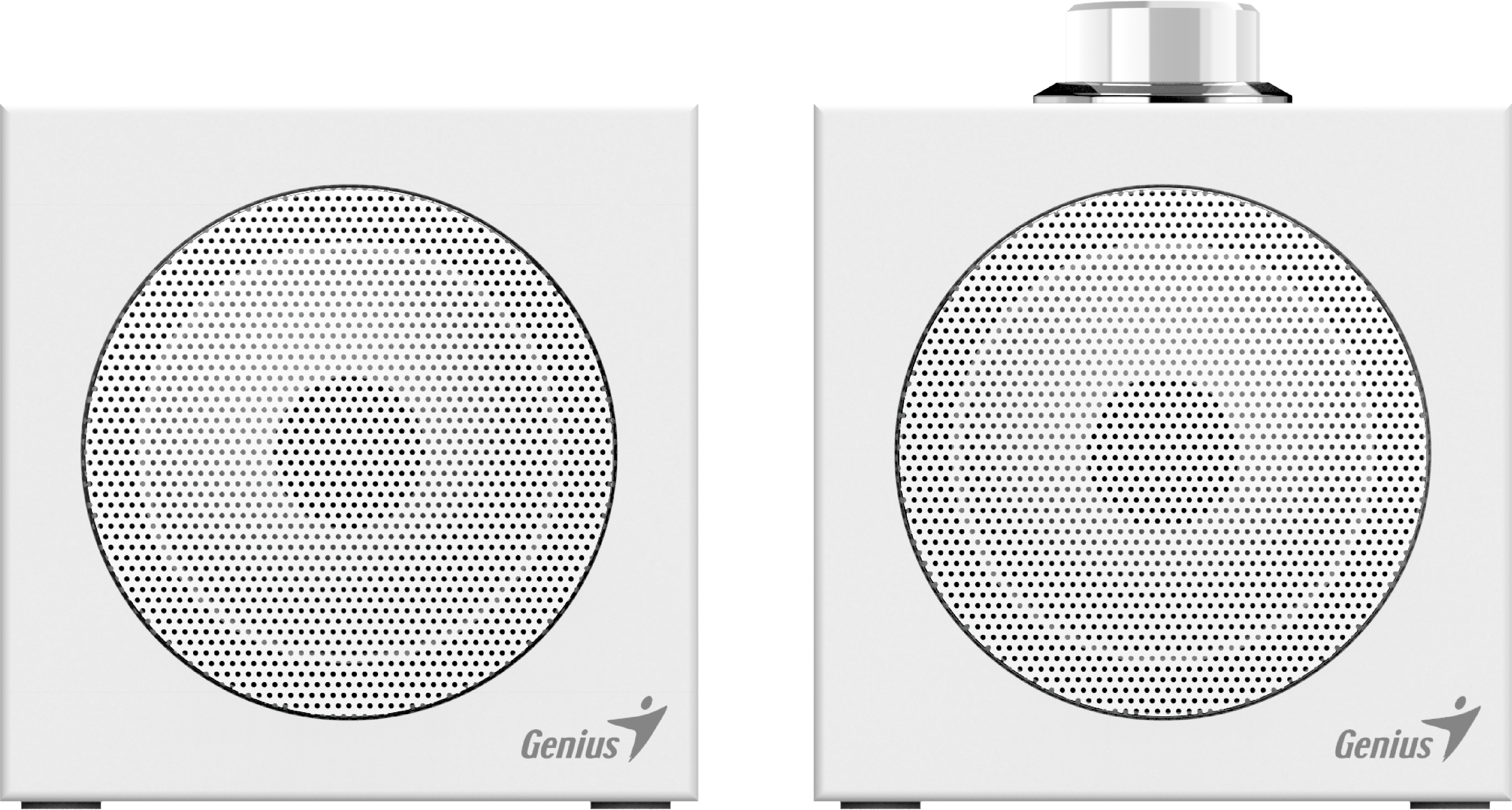 Genius PC Speakers 2.0 USB Audio 4W RMS USB-A+C SP-HF300U White
