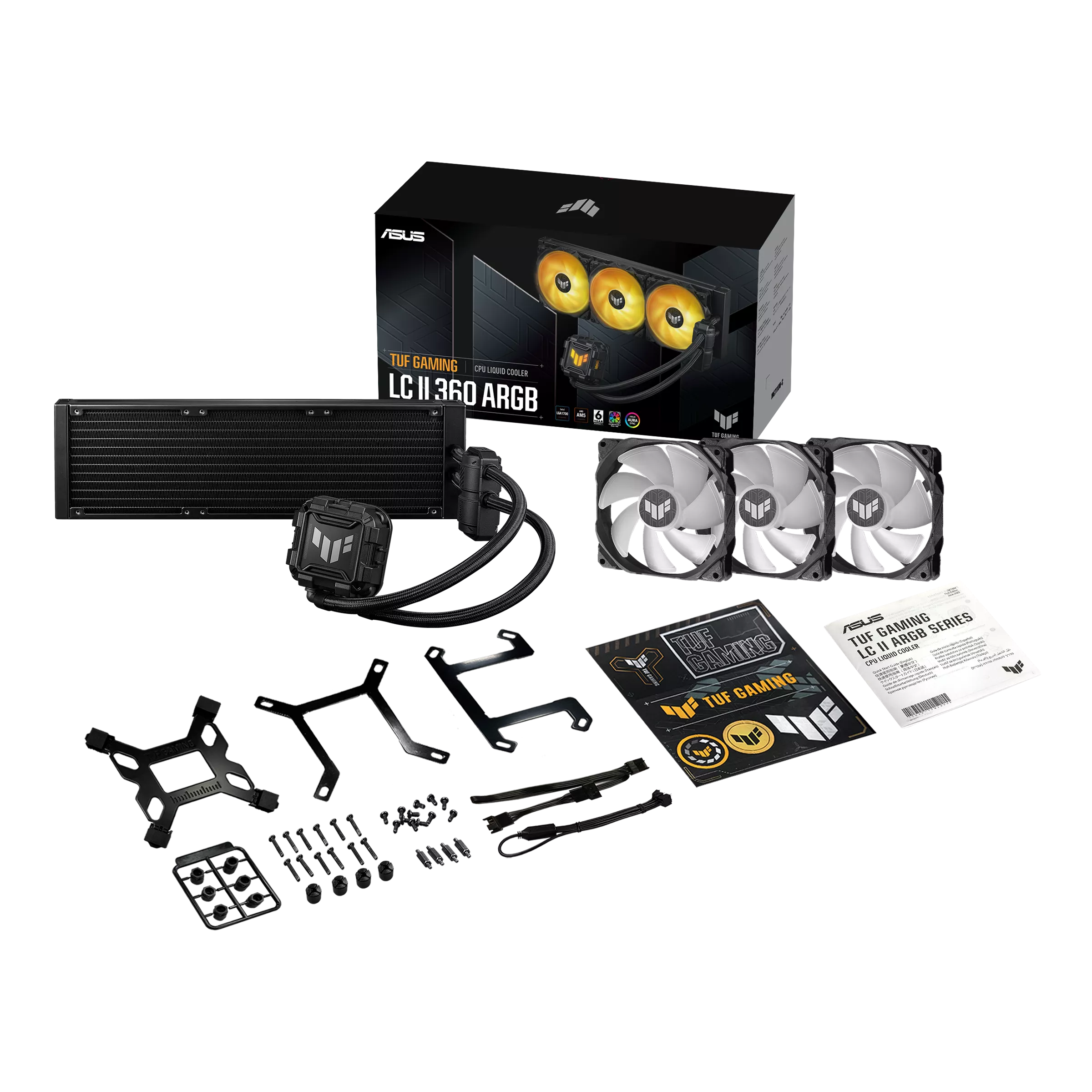 ASUS Gaming CPU Liquid Cooler TUF GAMING LC II 360 ARGB