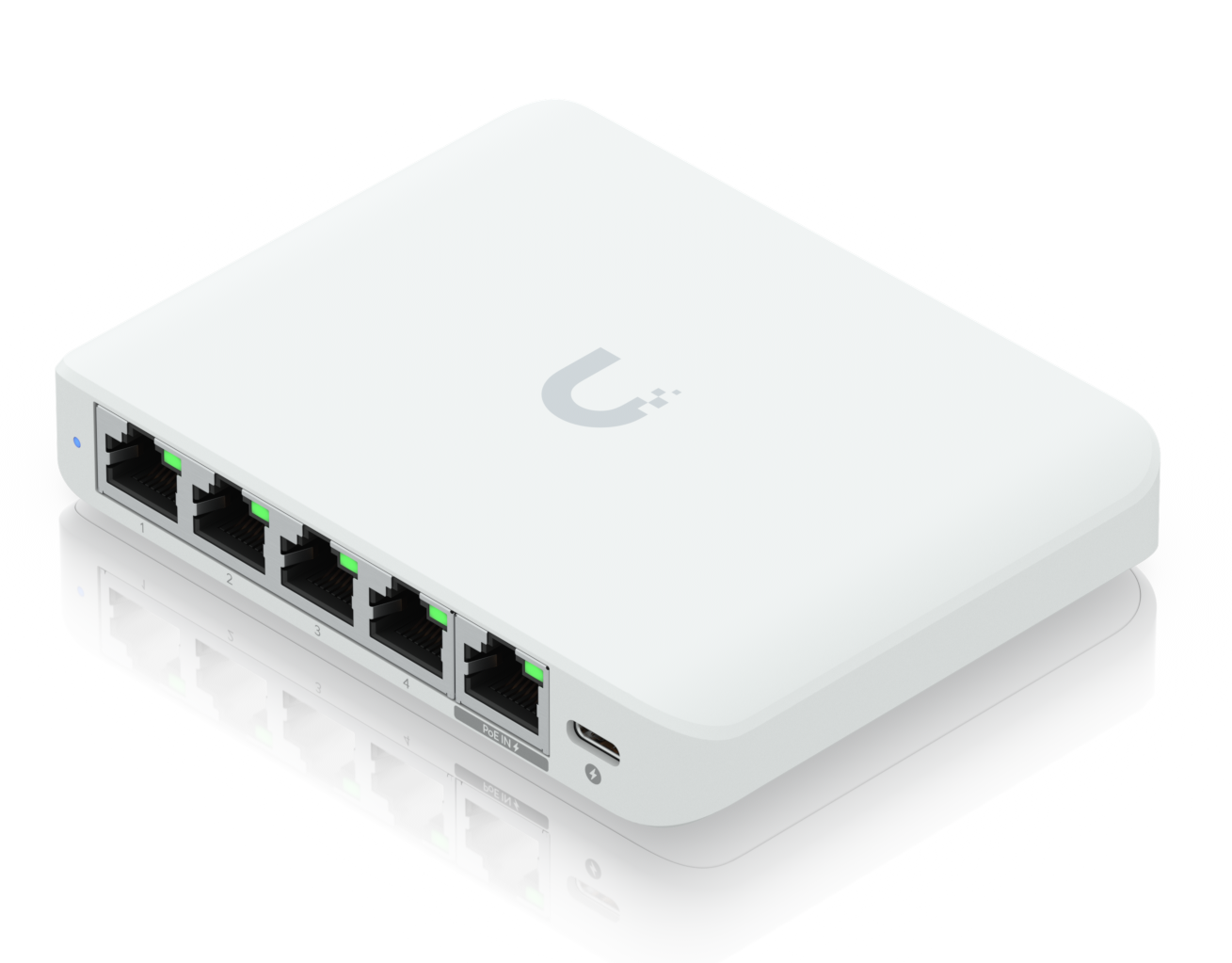 Ubiquiti UniFi 5-Port 2.5GbE Switch with PoE In USW-FLEX-MINI USW-FLEX-2.5G-5