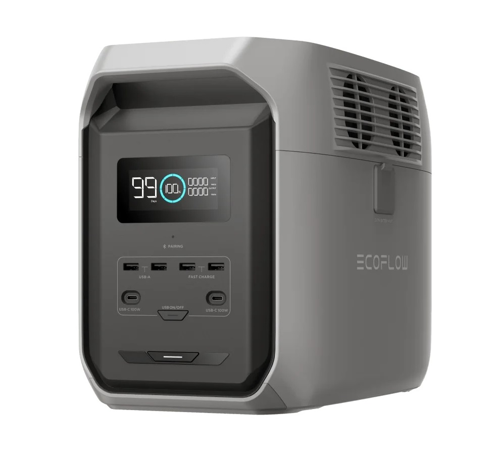 EcoFlow DELTA 3 1500mah Portable Power Station 1500Wh 1800W