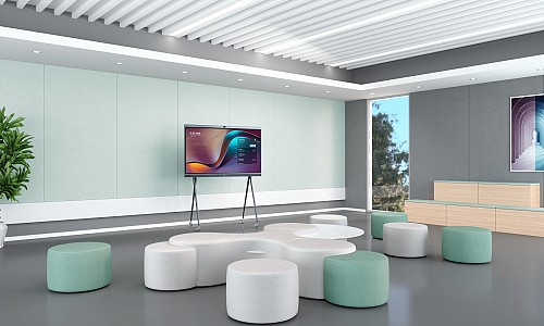 Yealink MeetingBoard65 MS Teams Collaboration Display w/ FloorStand