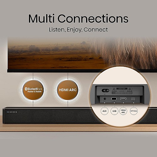 Hisense Soundbar HS2100 2.1 CH 240W BT/USB/Optical