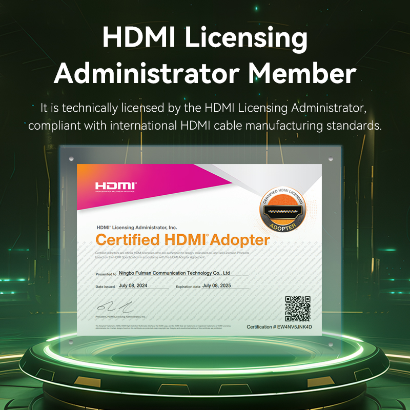 Vention HDMI Cable 2.1 8K60Hz Braided Ultra Thin 3.0m ALOGI