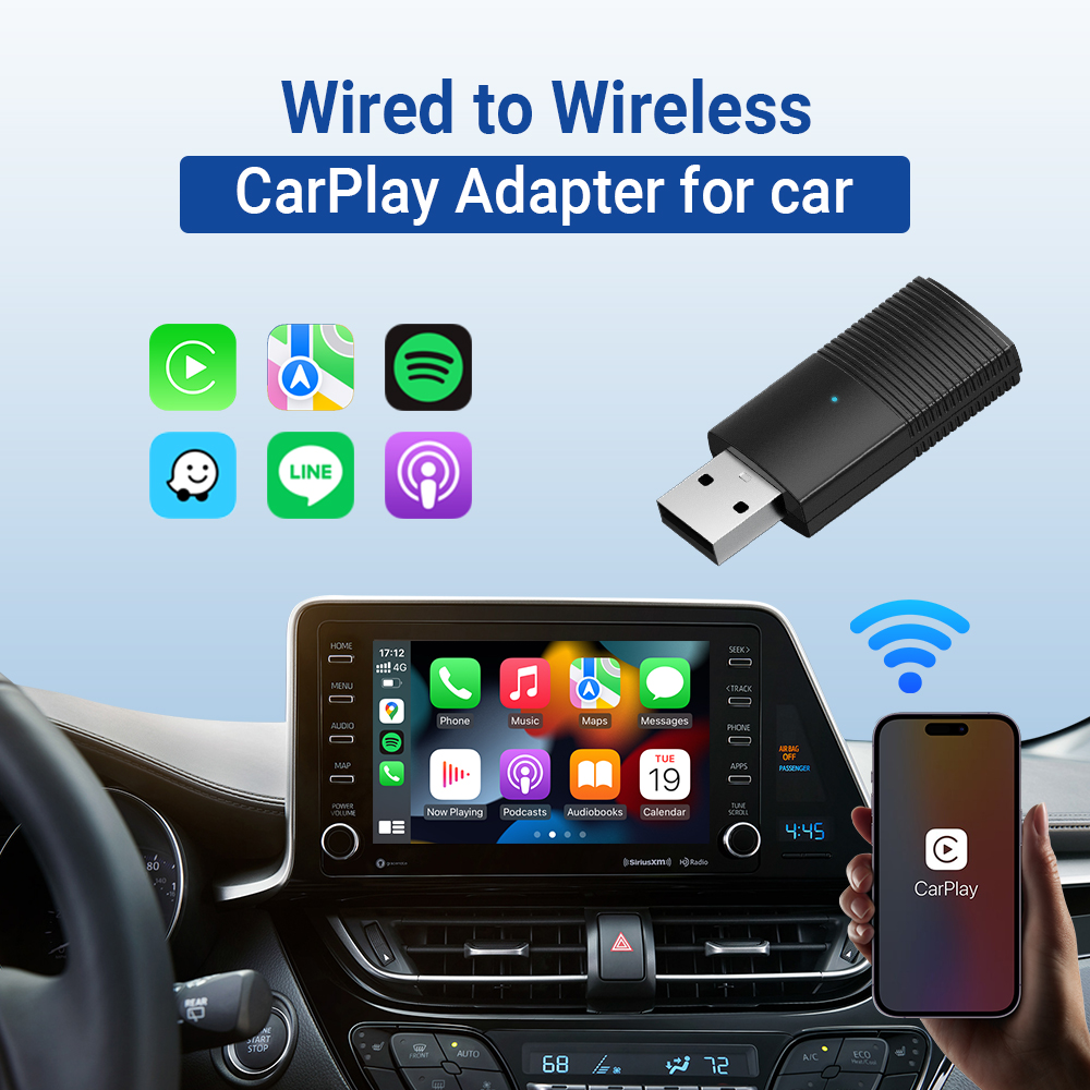 MINIX CAR Wired to Wireless CarPlay USB Dongle CP86