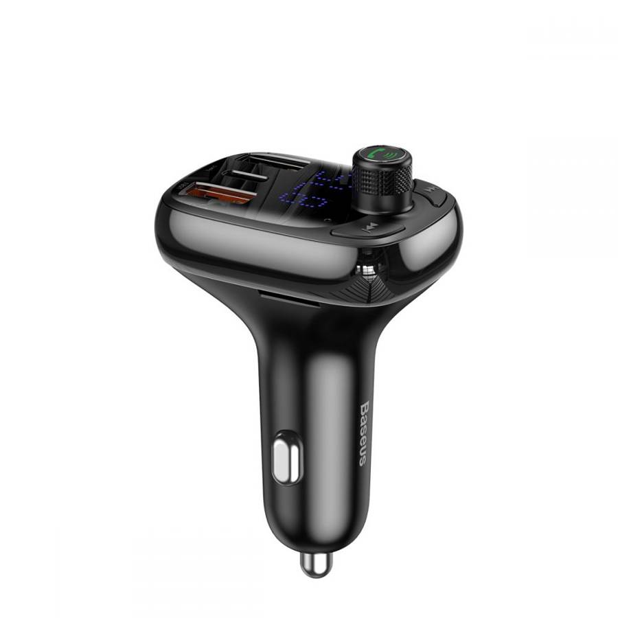 Baseus S13 Car FM Transmitter-Charger 36W USB/BT/SD
