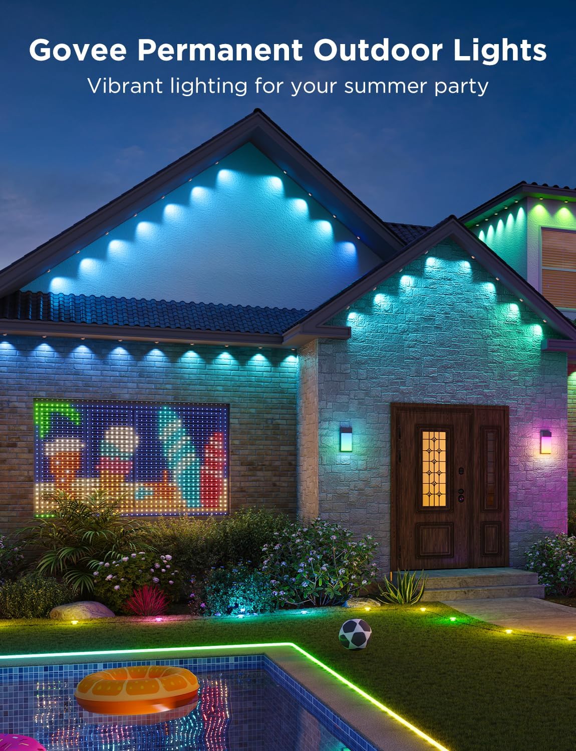 Govee Outdoor Permanent Lights 30m H705A