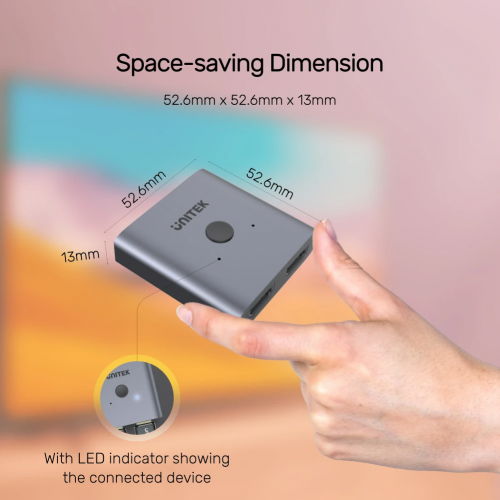 Unitek HC HDMI Splitter/Switch 8K 1-2 V1163A