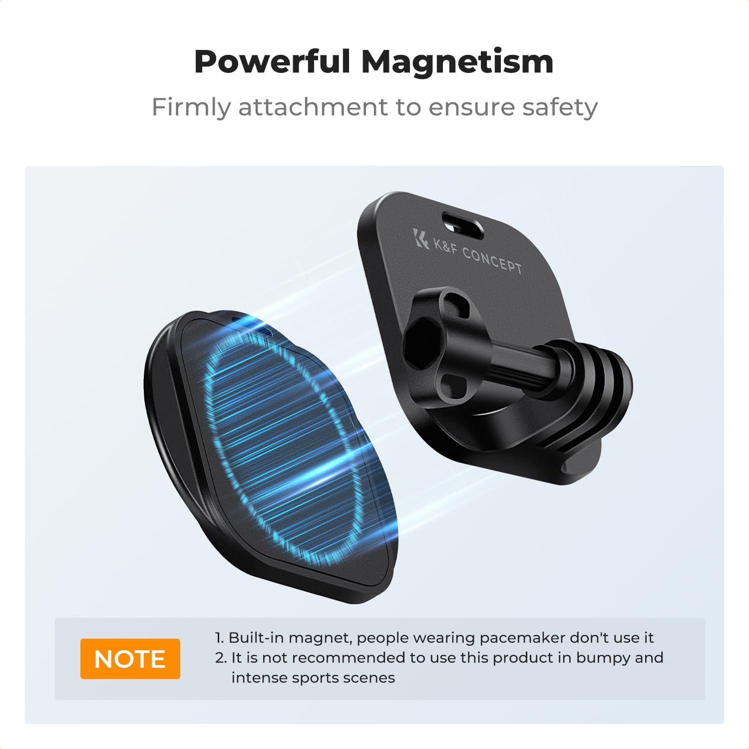 K&F CONCEPT Magnetic Chest Mount for Mobile Phones , Action Cameras