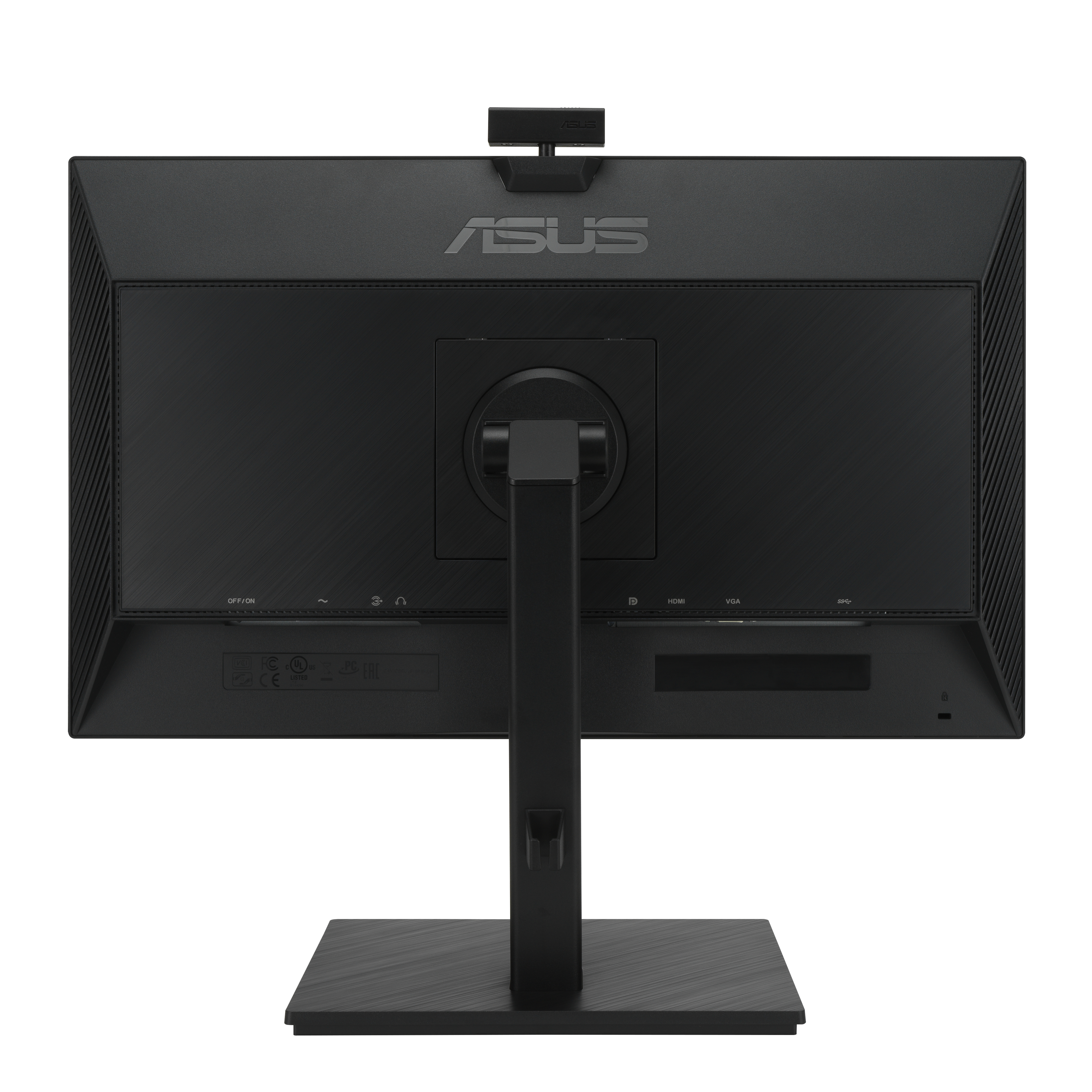 ASUS Monitor VideoConferencing 24'' FHD 75Hz Frameless Ergonomic Webcam Speakers Microphone BE24EQSK
