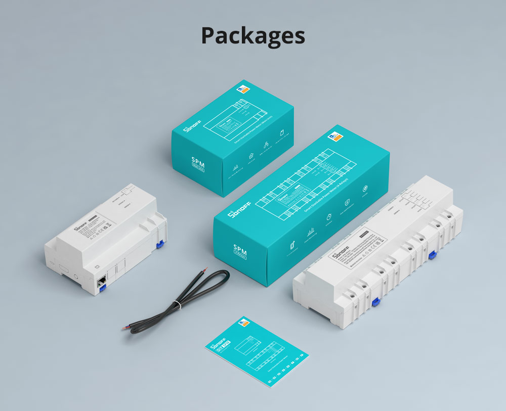 Sonoff SPM-Main Wifi Smart Stackable Power Meter