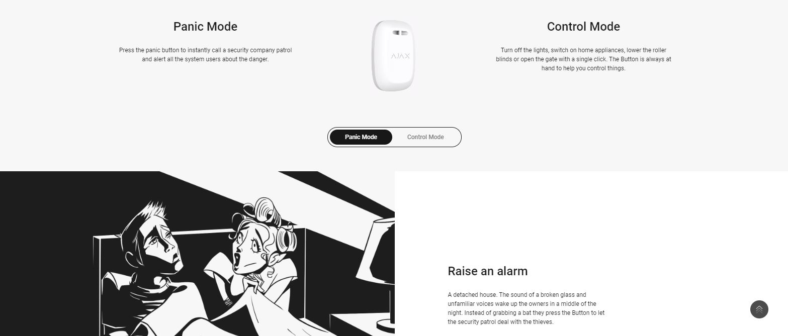 AJAX Wireless Panic Button-Remote Control