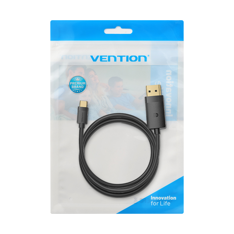 Vention Converter USB-C to DisplayPort Cable 4K60Hz 1.0m CRJBF