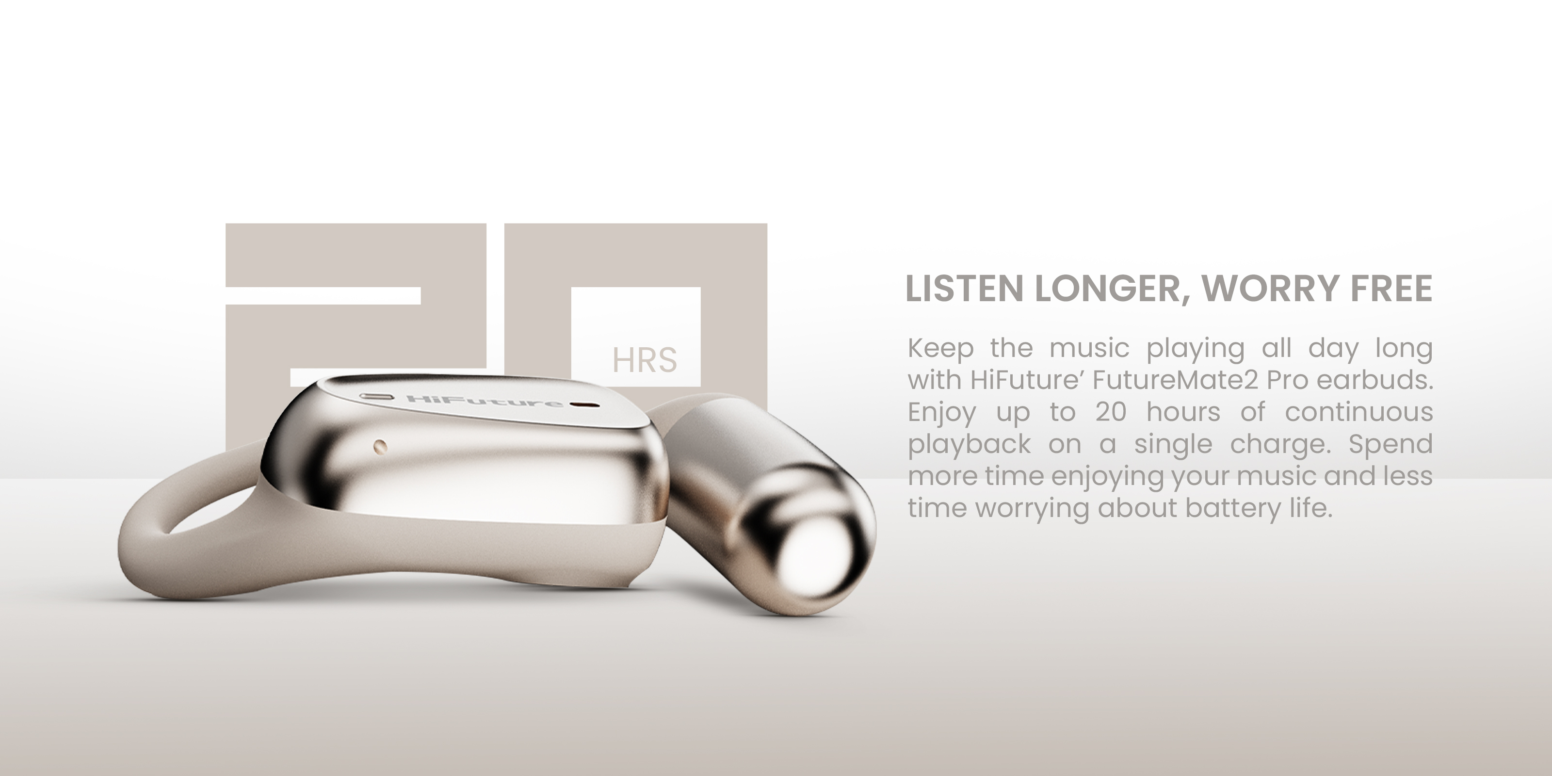 HiFuture Headphones Open Ear FutureMate 2 PRO Black
