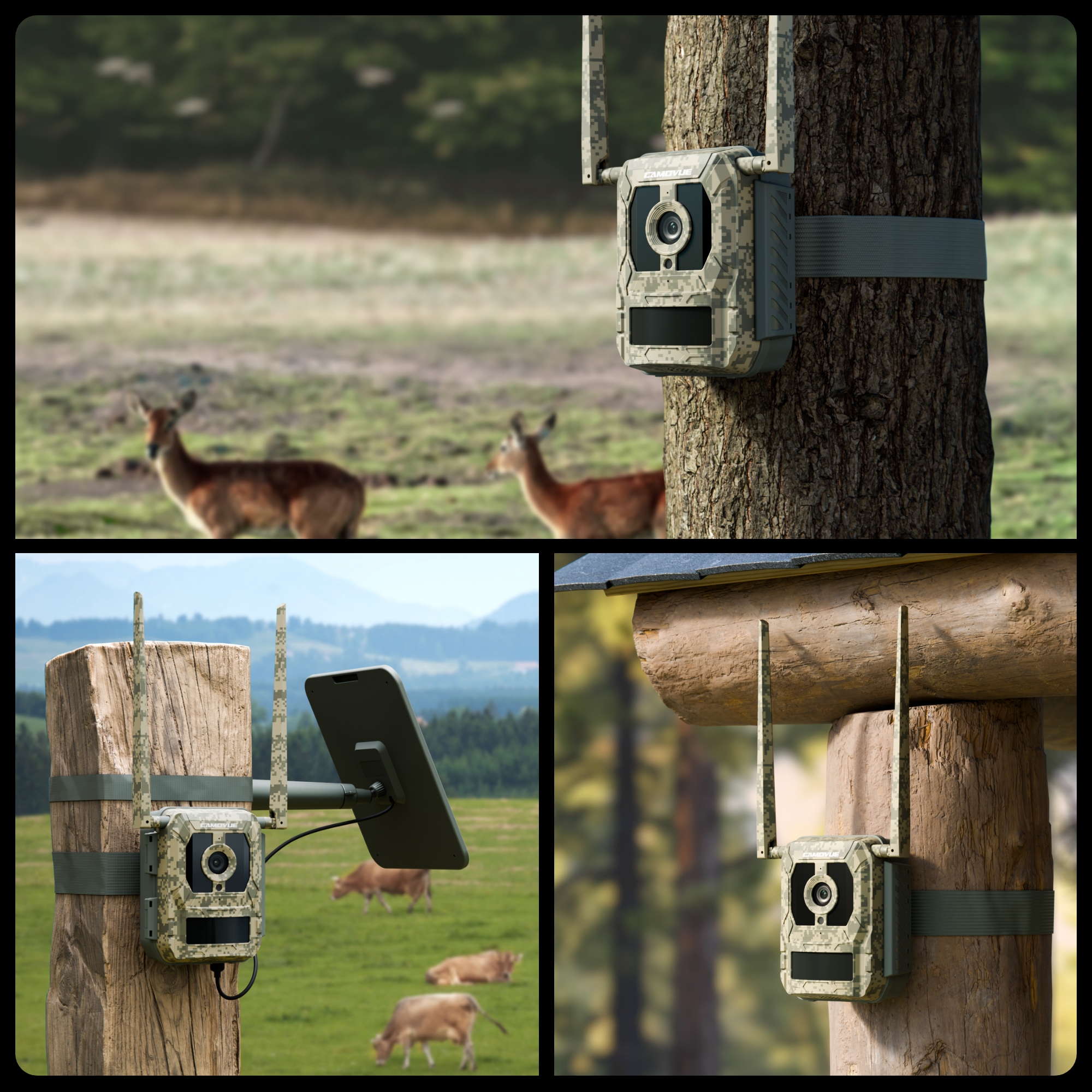 Reolink BP4G Outdoor Battery Camera 4K Wildlife Camovue Talon Series S130