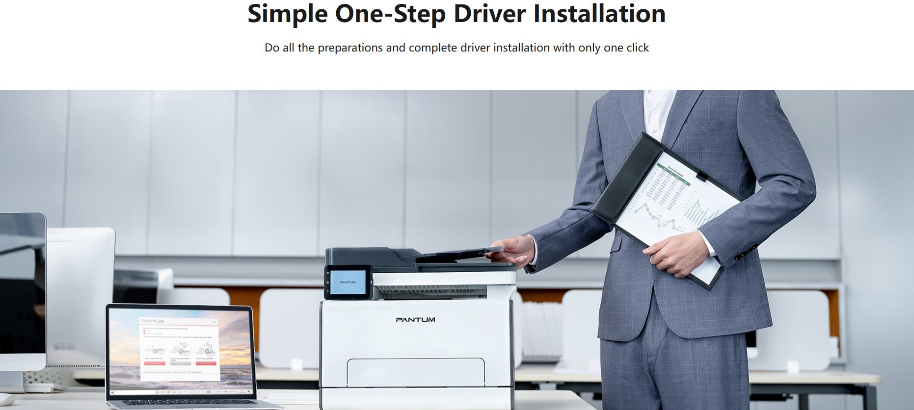 Pantum CM2100ADW Laser MF Color Printer Duplex/Lan/WiFi 20 ppm