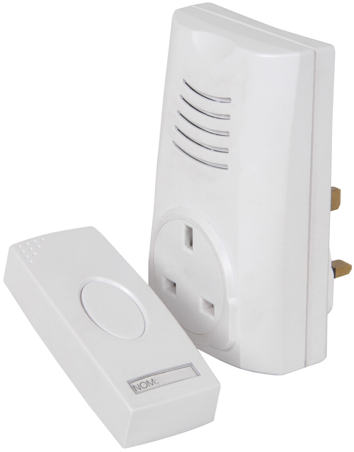Mercury DB300 Wireless DoorBell Plug-in & Plug-Through 350.300UK