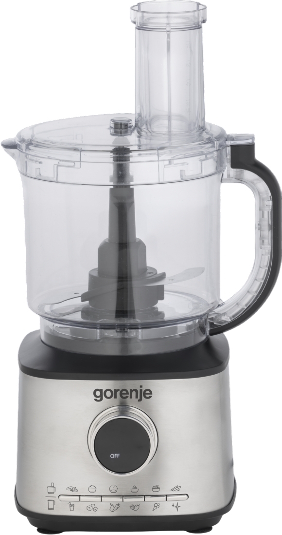 Gorenje Kitchen Blender Food Processor 1500W with 8 attachments SBR1500E Black/Inox