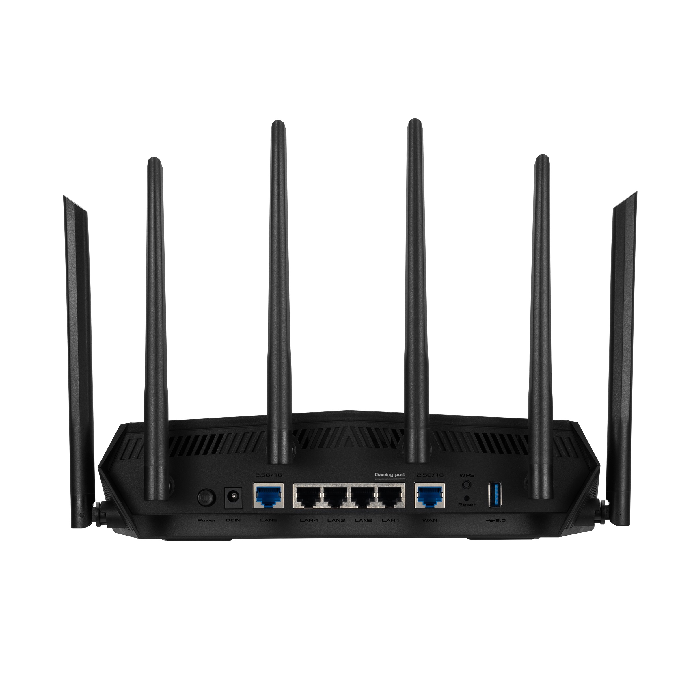 ASUS WLAN Router AX6000 Wi-Fi 6 Dual Band 2.5GbE AI Protection RGB USB Gaming TUF-AX6000