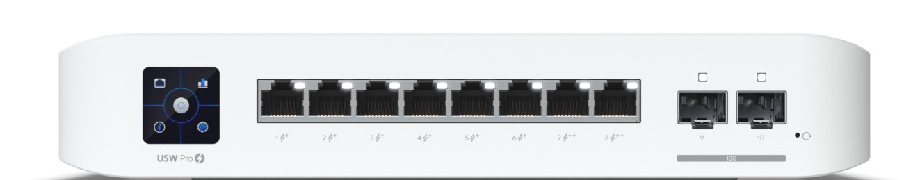 Ubiquity UniFi Switch Pro 8 PoE Gigabit Ethernet 8 x PoE USW-PRO-8-POE