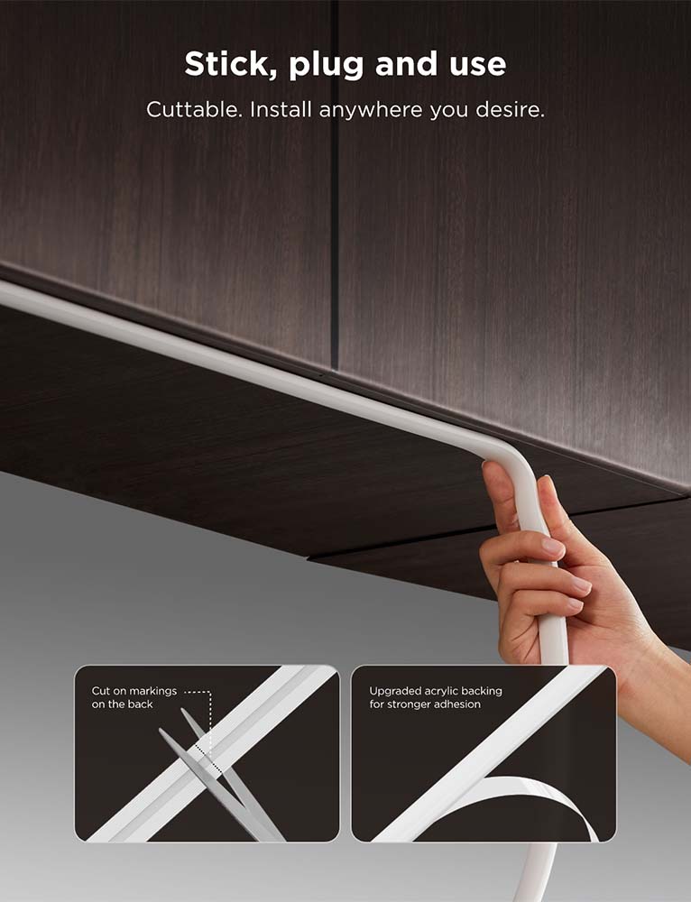 Govee LED Light Strip COB Smart WiFi & BT w/Neon Coating 3m H61E5