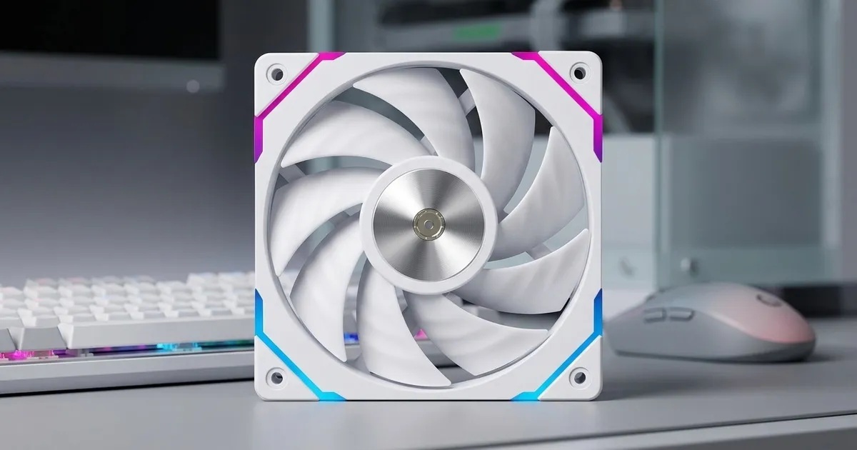 Einarex Gaming Fan ARGB 120 EX12A White