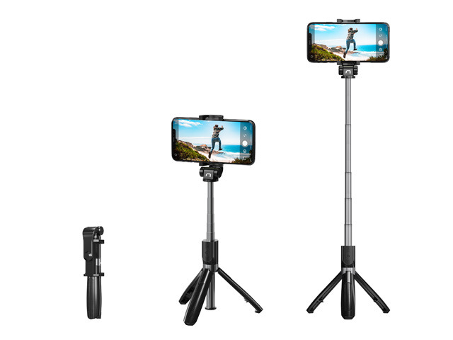 Natec ALVITO Wireless Selfie Stick Tripod Bluetooth 4.0