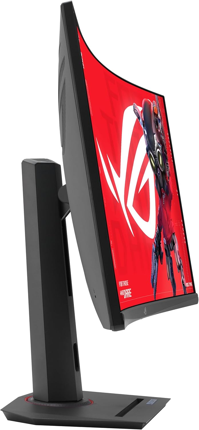 ASUS Monitor ROG Strix Gaming 32'' 2K Curved 180Hz HDR USB-C Ergonomic XG32WCS