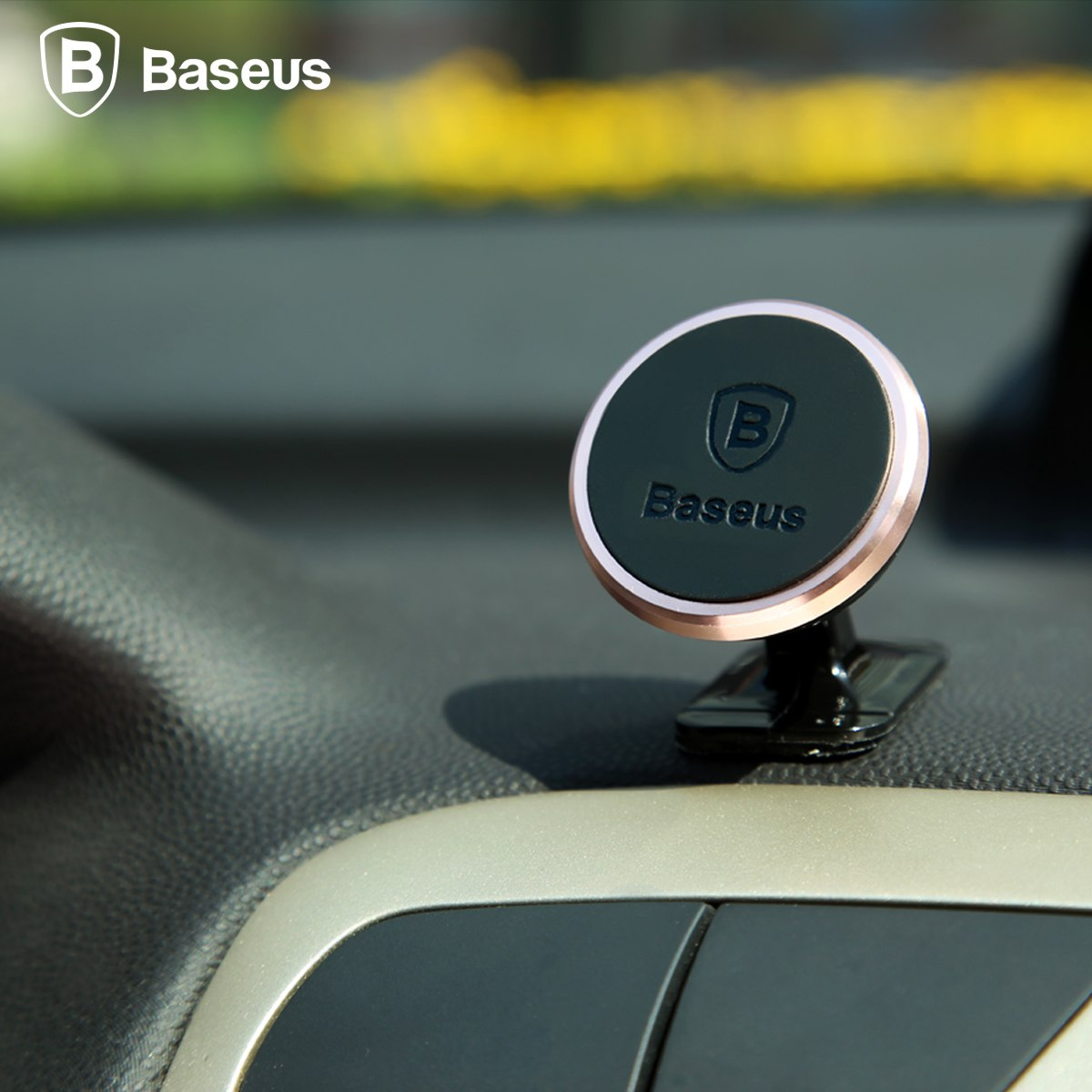 Baseus SUGENT-NT0S 360 degree Magnetic Dash Mount Silver