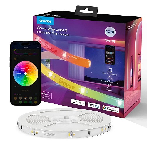 Govee LED Light Strip RGBIC Smart WiFi & BT w/Protective Coating 5m