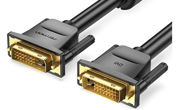Vention DVI 24+1 Male to Male Cable 3.0m EAABI