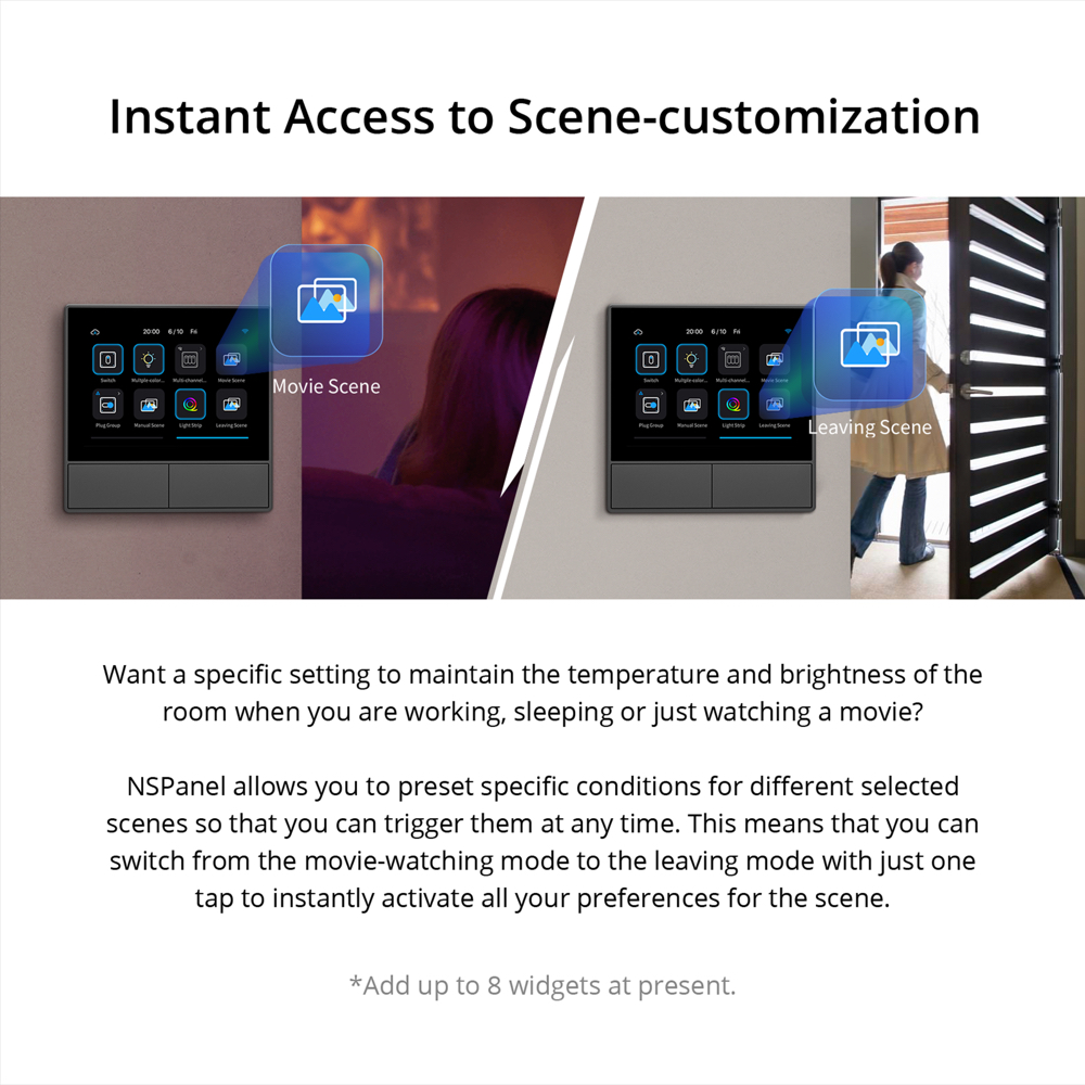 Sonoff NS Panel (touch screen )